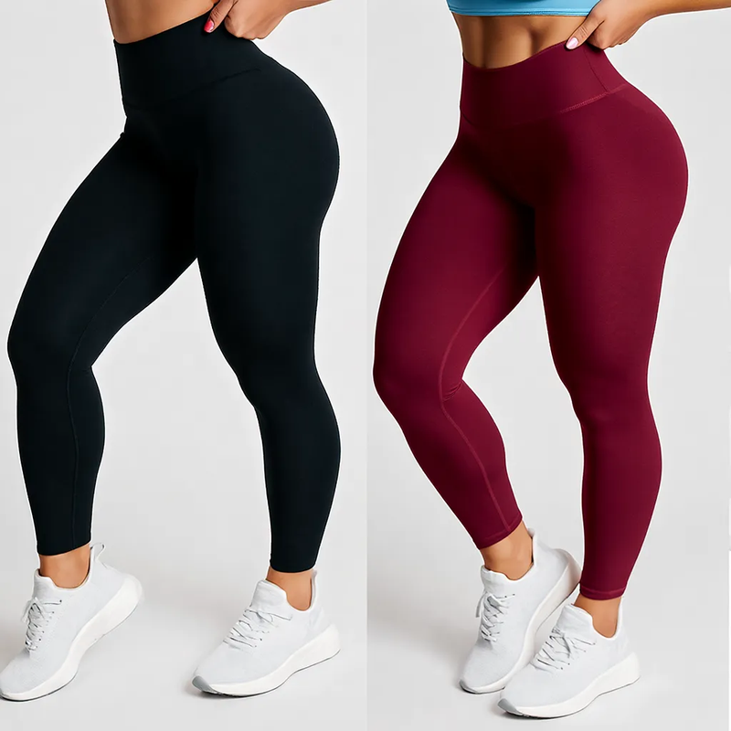 Kit 2 Calças Legging Suplex