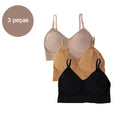 Top Seamless - 3 peças