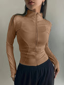 Casaco Esportivo Slim Motion